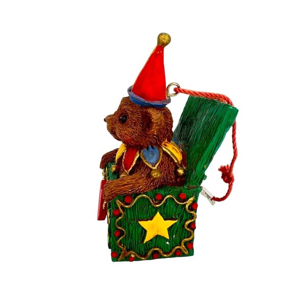 Midwest Of Cannon Falls Bear Jack-In-The-Box Ornament - Picture 2 of 12